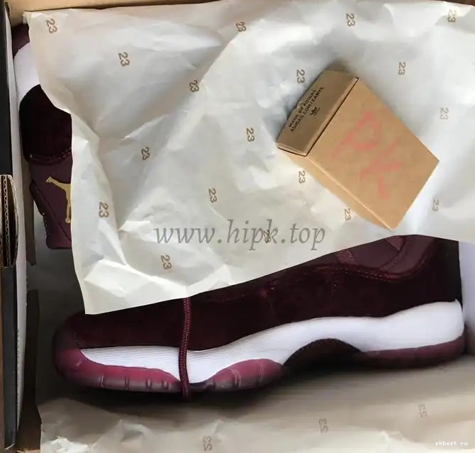 GS AUTHENTIC 11 JORDAN AIR VELVET “HEIRESS” 0528